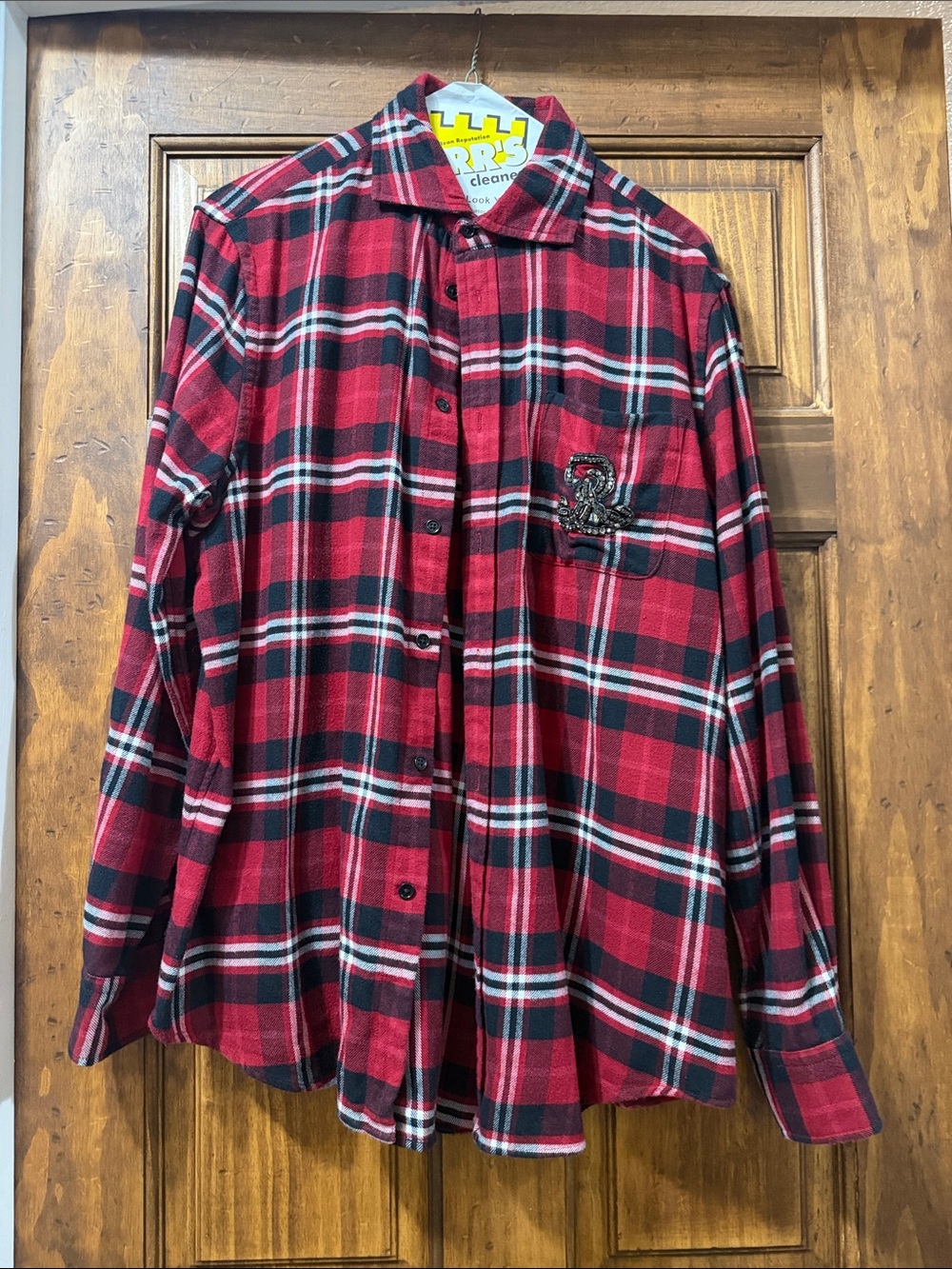 Polo by Ralph Lauren Red & Black Plaid Long-Sleeve Shirt